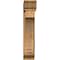 Ekena Millwork Imperial Traditional Rough Sawn Bracket w/ Offset Brace, Western Red Cedar, 8"W x 28"D x 40"H BKT0806X28X40IMP01RWR - alternate 2
